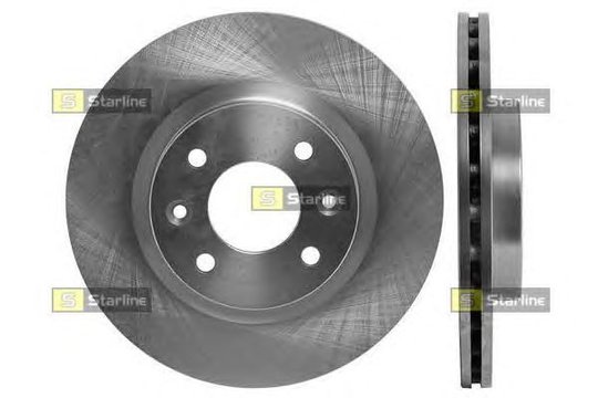 Гальмівний диск (передній) (259x20.6) PB 2528 фото