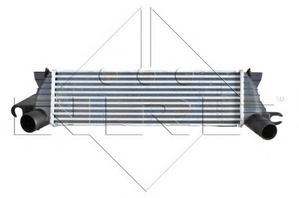 Радиатор интеркулера 1.9dci Рено Кенго 30511 фото
