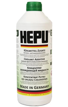 Антифриз HEPU 1.5 L (зелений) P999-grn фото