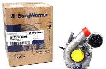 Турбіна 1.5DCI 02-09 (60kw) BorgWarner 5435 988 0002 5435 988 0002 фото