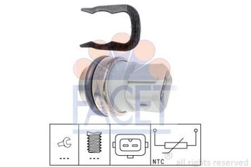 Датчик температури рідини охолодження 1.9(два контакта) 1.830.254 фото